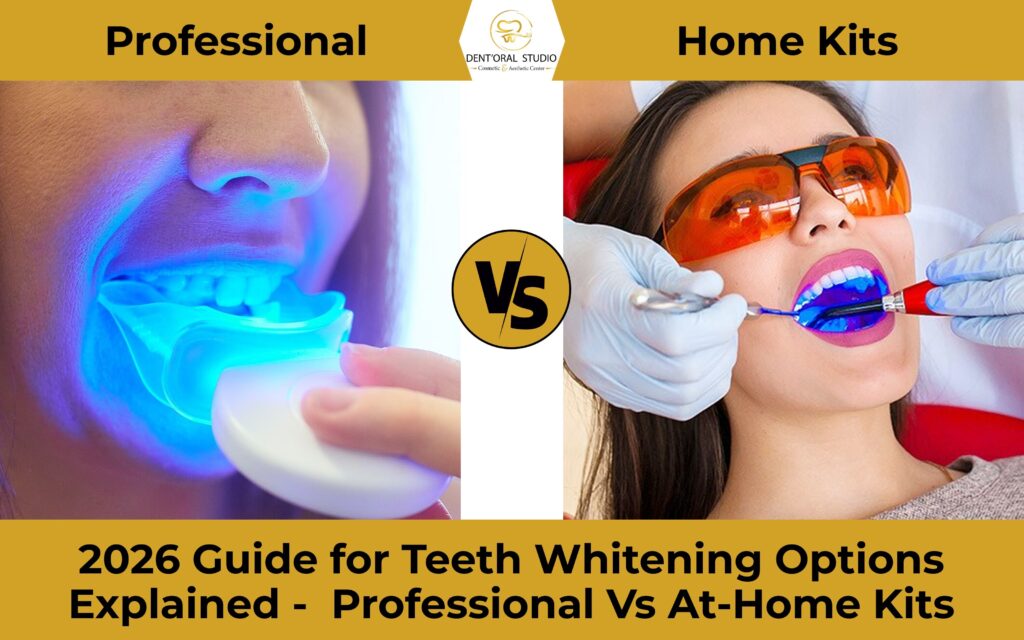 Professional Teeth Whitening Near Me Options Vs At-Home Kits Guide Explained